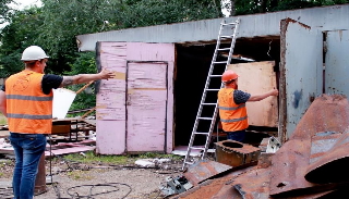 Демонтаж гаражей в Бугуруслане, цена от 1756 руб. – услуги под ключ от 2Землекопа-Бгр